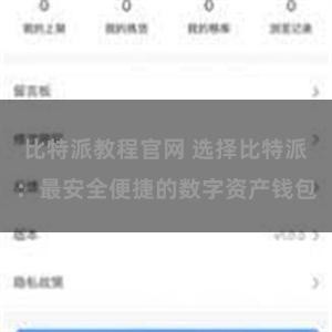比特派教程官网 选择比特派：最安全便捷的数字资产钱包