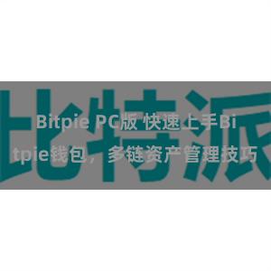 Bitpie PC版 快速上手Bitpie钱包，多链资产管理技巧