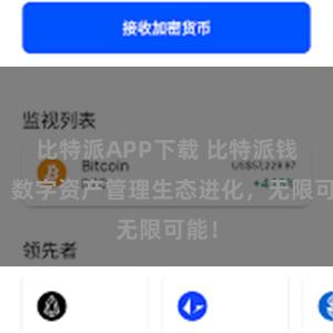 比特派APP下载 比特派钱包：数字资产管理生态进化，无限可能！