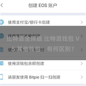 比特派全球版 比特派钱包 VS 其他钱包：有何区别？