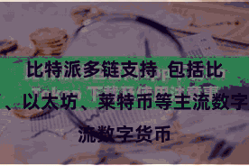 比特派多链支持  包括比特币、以太坊、莱特币等主流数字货币