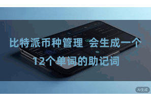 比特派币种管理  会生成一个12个单词的助记词