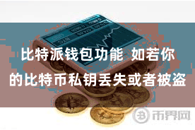 比特派钱包功能  如若你的比特币私钥丢失或者被盗